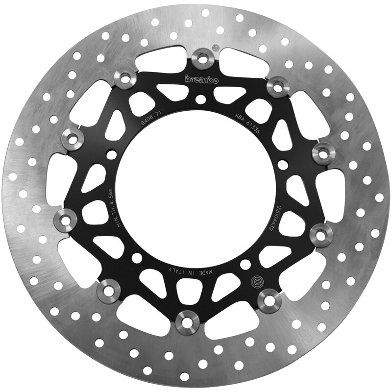 Yamaha YZF R6 Brake Rotor (1) - Front - Brembo OE Powersports - Floating - `17-`20